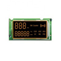 digital clock 7-segment lcd display